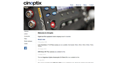 Desktop Screenshot of cinoptix.com.au